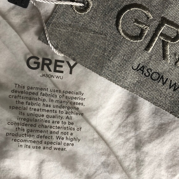 NWT Grey Jason Wu Leather Pants (Size 4) - Picture 11 of 13